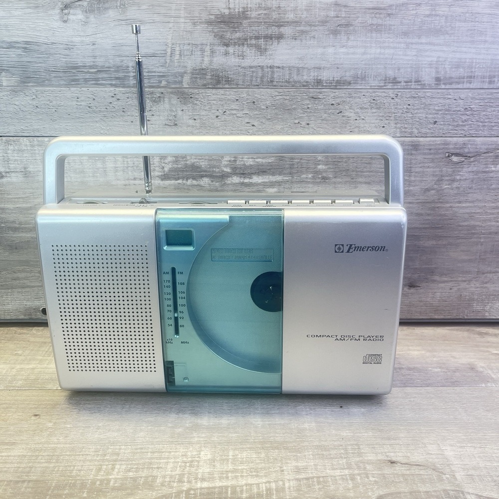 Emerson AM FM Radio CD Player Model PD5098 Radio Works, Cd Player Doesn't Work